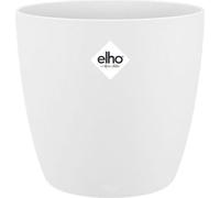 Pot de Fleurs Rond Elho Brussels, Ø 29.5 x H 27.1 cm, Blanc, Intérieur