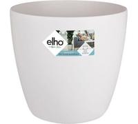 Pot de fleurs rond Elho Brussels avec roues, Ø 47 x H 44 cm, Intérieur, 100% recy lanc