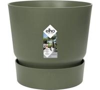 Pot de Fleurs Rond Elho Greenville, Ø 55 x H 50 cm, Extérieur, 100% Recyclé, Vert