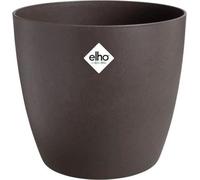 Pot de Fleurs Rond Elho The Coffee Collection, Lot de 3, Ø14xH12,6cm, Ø16xH14,7cm, Ø18xH16,8 cm, 7 L, Marron