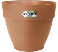 Pot de fleurs rond ELHO Vibia Campana, Ø 55 x H 47 cm, Extérieur, 100% recyclé, Marron