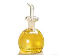 Pot de fleurs rond forme bouteille pour huile et vinaigre, verre d'huile d'olive Distributeur de bouteilles de stockage, 226,8 gram flacons