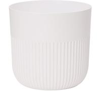 Pot de fleurs rond - GARDEN ID - Luca Grande - Ø 40 - 41 L - H 40 cm - Blanc
