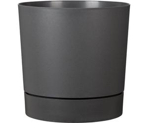 Pot de fleurs rond Garden ID Plano, Ø 47 cm, 43 L, H 46 cm, Gris métallique