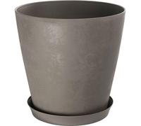 Pot de fleurs rond GARDEN ID Swing Cone, Ø 42 cm, 40 L, H 41 cm, Tourbe
