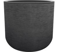 Pot de fleurs rond Graphit Up, 50 cm, 67 L, Ø 48,5 x H 46,2 cm, Gris anthracite
