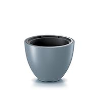 Pot de fleurs rond Heos DBHEM300 gris clair avec insert