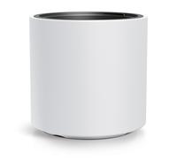Prosperplast Pot de fleurs rond Blanc 40 cm
