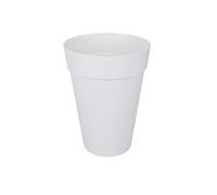 Pot de fleurs rond Loft Urban High Ø 42 x H.56 cm - Blanc