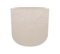 Bac à plantes VOLCANIA UP, rond, 485 mm, beige