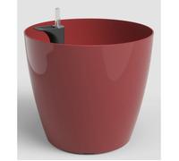 Artevasi Pot de fleurs San Remo SWS 42 Auto-arrosant Rouge foncé 42,3 L Ø42,7 x H39,5 cm Lot de 2