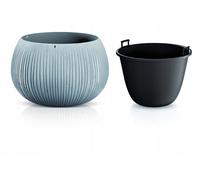 Pot de fleurs sphérique Beton Bowl DKB290 avec insert | Beton