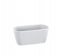 Pot de fleurs Splofy Case DSPC400 plastique blanc 7,4 L