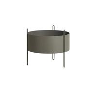Pot de Fleurs sur Pied Woud, Taupe Moyen