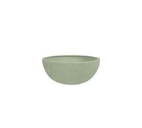 Pot de fleurs vasque Basalt Up Ø 24,5 x 10,5 cm - 3,3 L - Vert amande -