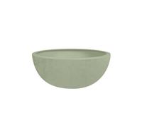 Pot De Fleurs Vasque Basalt Up Ø 40 X 16,5 Cm - 14,9 L - Vert Amande - Eda Gris