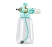 Pot de mousse de lavage de voiture avec raccord rapide de 6,35 mm pour nettoyeur haute pression, buse de pulvérisation grand angle de 60 degrés et bouteille en PA épaisse pour un nettoyage riche en