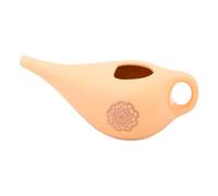 POT DE NETI Bodhi, pichet Neti en céramique avec mandala, pichet pour rinçage nasal ou douche nasale, pot de Nethi