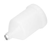 Pot de Pistolet de Pulvérisation Durable de 600ml, avec Joint d'alimentation fileté en Acier Inoxydable, Remplacement Parfait pour Une Pulvérisation Pratique