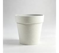 Pot De pour fleur Résine Grand 30x19x24cm Profond Pour Monstera | Drainage intégré et aération favorisent pour la croissance des racines Usage balcon jardin bureau Résiste aux
