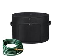 Pot de rangement pour tuyau - Conteneur de jardin résistant aux intempéries | Seau décoratif d'extérieur - Organiseur de trou de vidange - Gestion des outils d'irrigation pour arrière-cour, terrasse