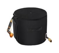 Pot de rangement pour tuyau d'arrosage - Support décoratif pour tuyau d'arrosage extérieur - Panier de tuyau d'eau haute performance - Grand propriétaire de tuyau caché avec couvercle et organiseur de