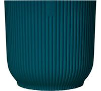Pot Elho Vibes Fold Bleu D.22cm Design Plissé, Durable - Elho