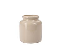 Pot en grès 270 ml, céramique, beige, ouverture : couvercle à emboîtement