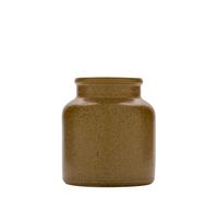 Pot en grès de 270 ml, céramique, brun-cristal, ouverture : couvercle à emboîtement
