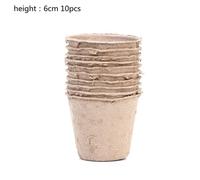 Pot En Papier 10/50/100 Pièces, Démmarreur De Plante, Semis, Graines D'herbes De Pépinière, Kit De Tasse, Biologique, Biodégradable, Culture Écologique À Domicile