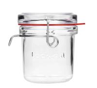 Pot en verre à fermeture à levier 200 ml 'Lock-Eat', ouverture : fermeture à levier