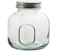 Pot en verre recyclé 0,35 l avec couvercle vissable - Table Passion - Transparent - Verre Transparent G