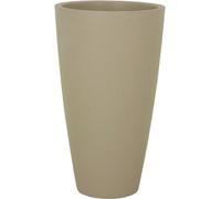 Pot Havana Taupe Lin H70cm Design Moderne Et Résistant Aux Intempéries - Artevasi