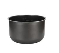 Pot Intérieur for Autocuiseur Électrique, Uniquement Compatible Avec Le Pot À Riz Antiadhésif Midea De 4/5/6 Litres, Pot Intérieur En Cristal Noir(6l)