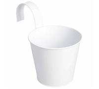 Pot jardinière en zinc Blanc