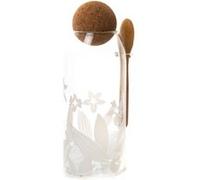 Pot Luisa avec bouchon et cuillère 25,5 cm - - Transparent - Verre