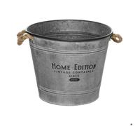 Pot métal gris 37,5cm - Atmosphera Créateur d'intérieur