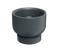 Pot Molta Base Ronde Graphite Ø40 x 33 cm