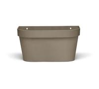 Garden ID Pot mural Star Taupe 36 x 16 cm - Réserve d'eau avec système anti-débordement - Recy t recyclable