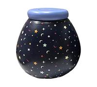Pot of Dreams Tirelire en céramique Peinte à la Main phosphorescente pour Enfants Save and Smash | Eco Freindly & Recyclable | Cadeau décoratif Parfait et économisez pour de Nouveaux Jouets et Jeux