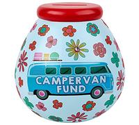 Pot Of Dreams Tirelire en Forme de Camping-Car rétro - Idée Cadeau - Multicolore - Taille Unique