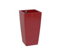 Pot Pisa Auto-ARROSAGE 60CM Rouge FONCÉ