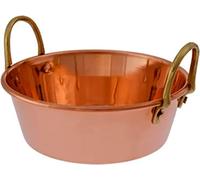 Pot, Pöele de confiture - cuivre et laiton, diamètre: 20 cm