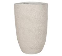 Pot pour plante d'intérieur Rebecca Mobili Coralia 55,5 x 36,5 x 36,5 cm, oxyde de magnésium blanc, style moderne