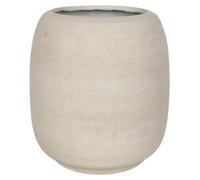 Pot pour plante d'intérieur Rebecca Mobili Ranula 37 x 32,5 x 32,5 cm, oxyde de magnésium blanc, style moderne