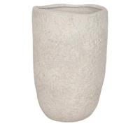 Pot pour plante d'intérieur Rebecca Mobili Rosmira 42,5 x 29 x 29 cm, oxyde de magnésium blanc, style moderne