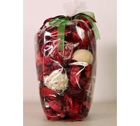 Pot-pourri mélangé à la main dans un sac cadeau dans un choix de 11 parfums, produit avec parfum durable pour votre maison ou comme cadeau (cerise).