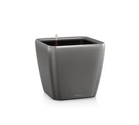 Lechuza Quadro Premium LS 21 Kit Complet, Plastique, Anthracite Métallisé, 21 x 21 x 20 cm