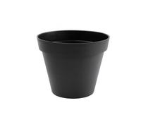 Pot Rond Anthracite - Diamètre 80 Cm - 170 Litres - Toscane 13623 Eda Plastiques Gris
