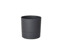 Pot Rond Polypropylène Aquaduo Diam.19.3 Cm Gris Anthracite G